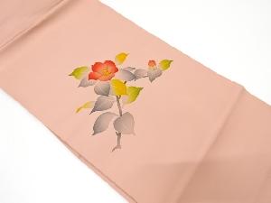 塩瀬　枝椿模様名古屋帯